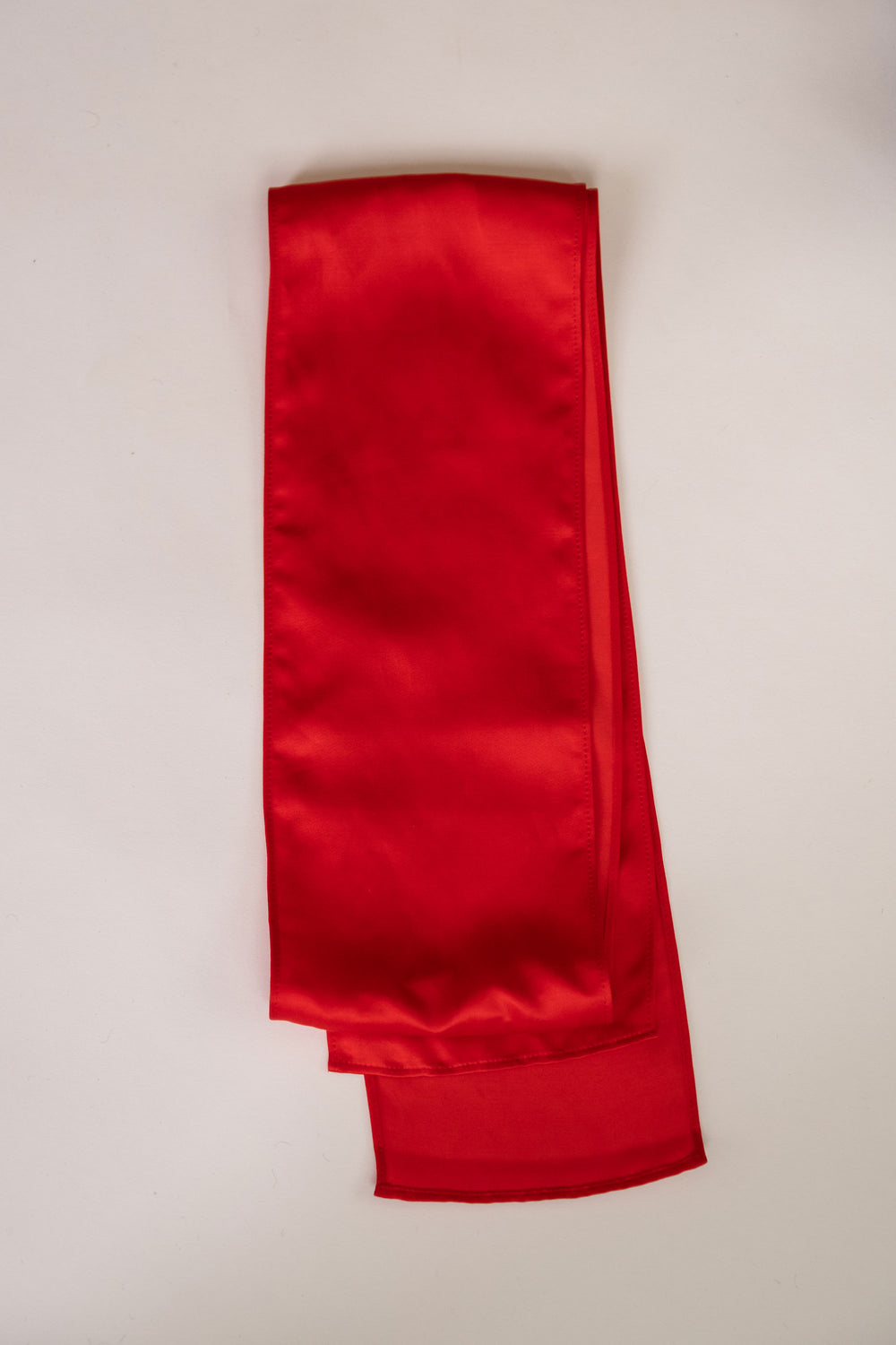 Sash in Red Silky - Whimsy & Row