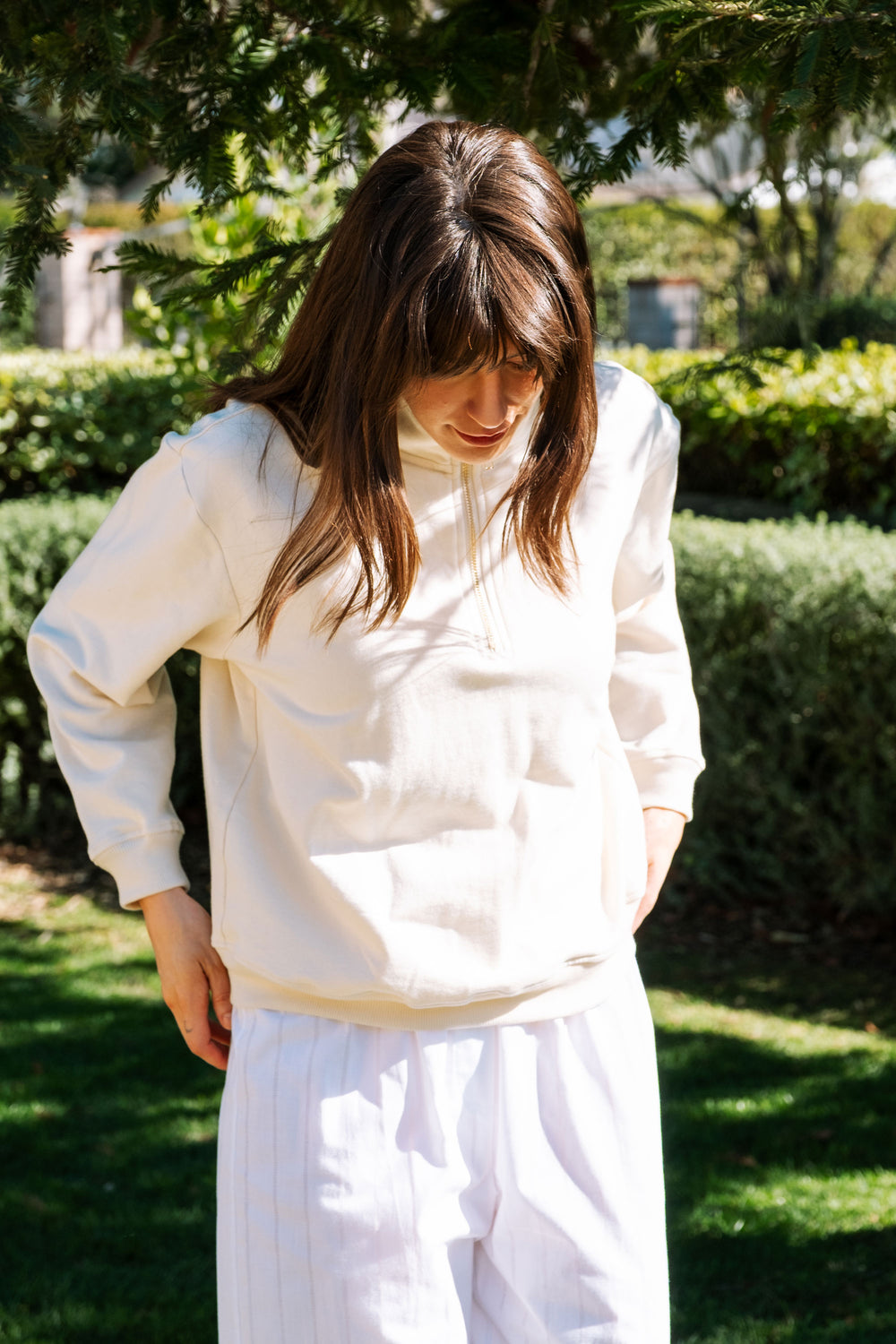 Diana Pullover in Cream - Whimsy & Row