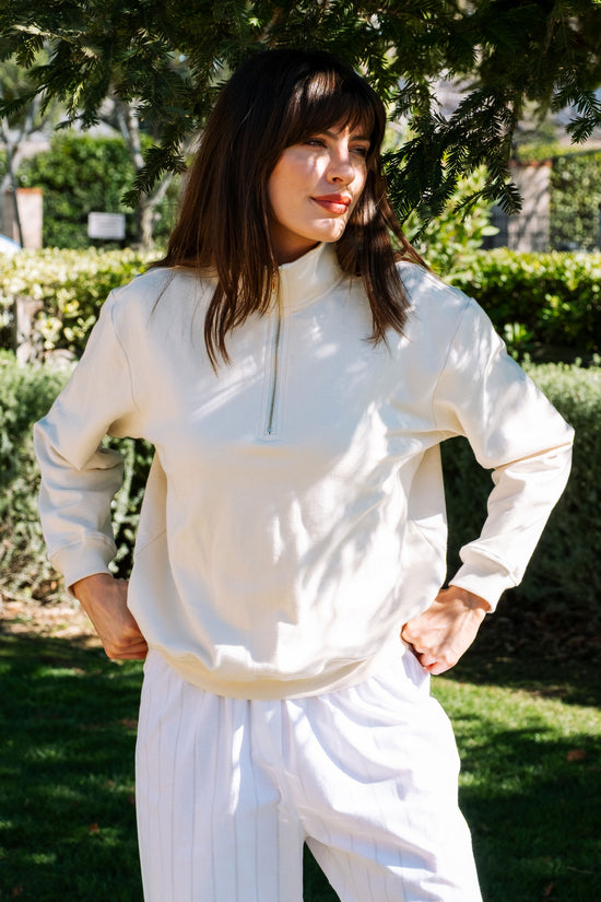 Diana Pullover in Cream - Whimsy & Row