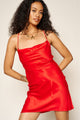 Zoe Dress in Red
