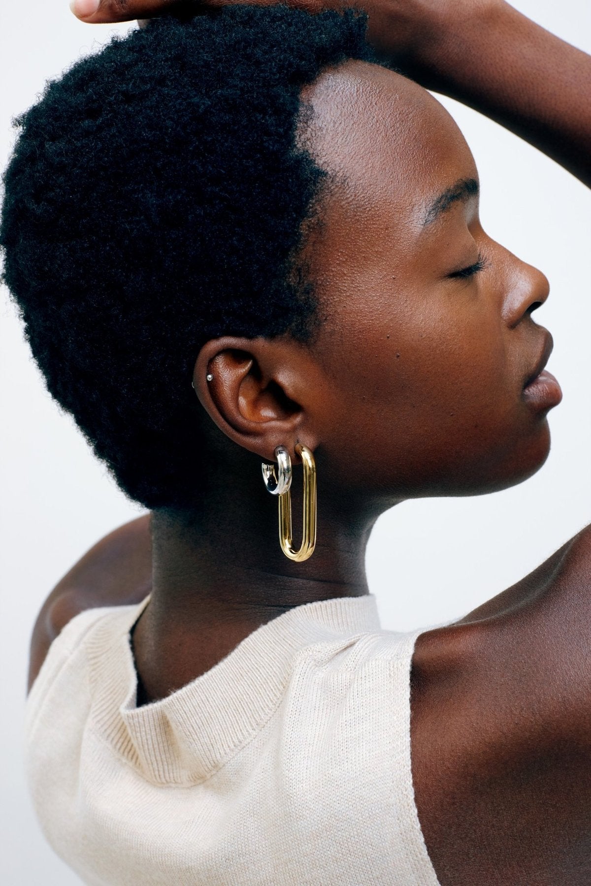 Machete Perfect Hoops in Silver · Whimsy Row Sustainable