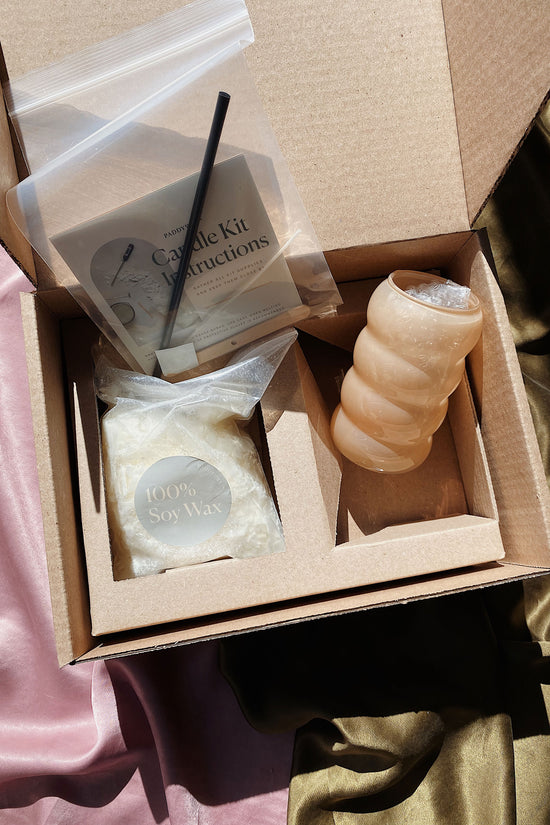 Paddywax Candle Making Kit 12oz in Tobacco + Pachouli - Whimsy & Row