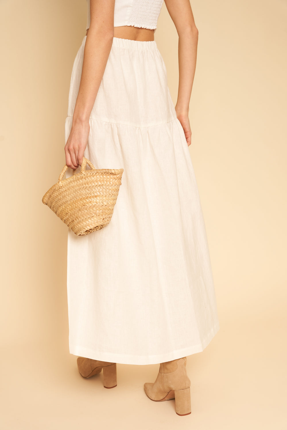 Millie Skirt/Dress in Coconut - Whimsy & Row