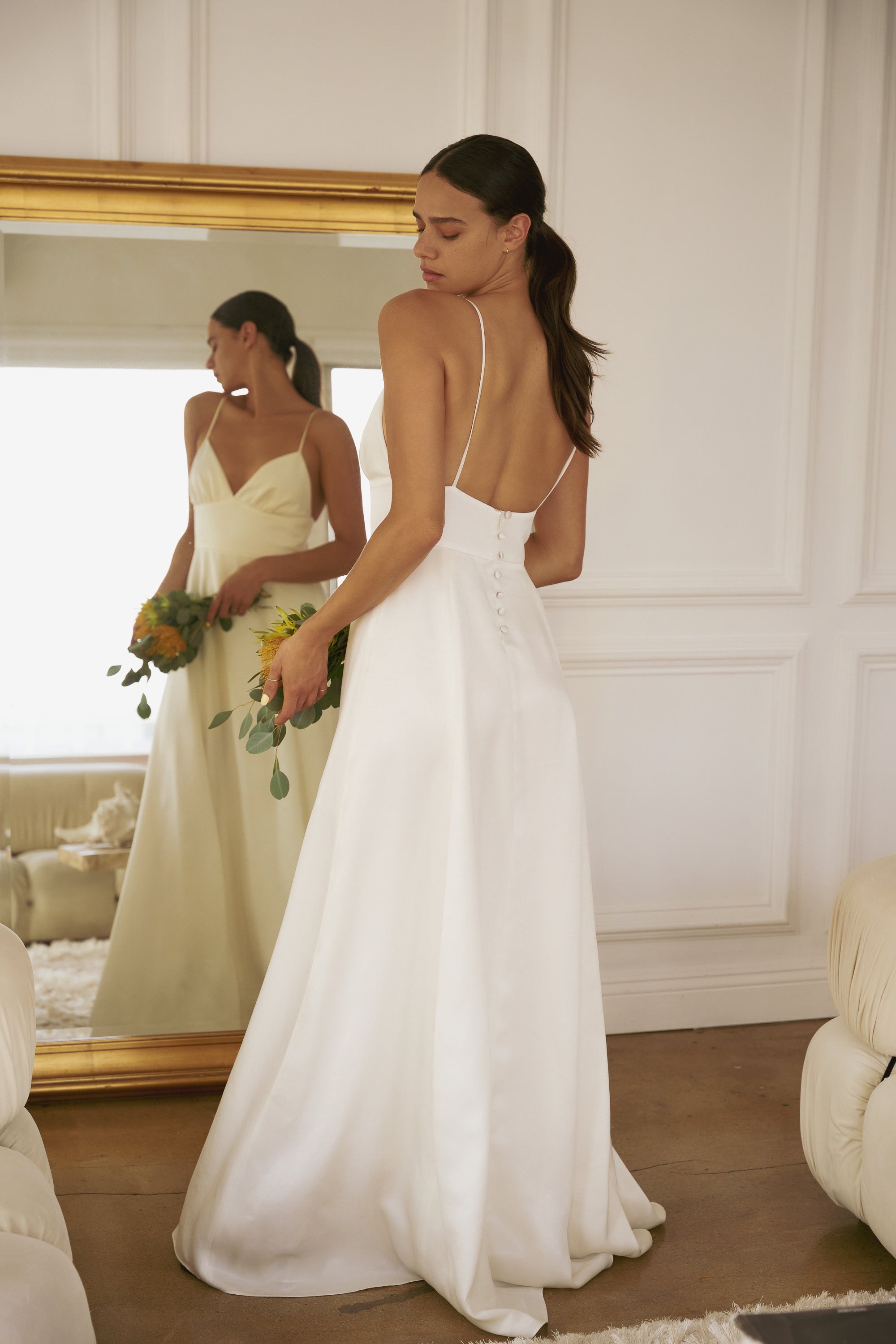 The row hot sale wedding dress