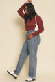Farrah Pant in Light Denim Straight Leg