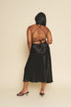 Camille Dress in Silky Black