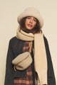 Sample Sale Bucket Hat in Cream Sherpa
