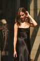 Camille Dress in Silky Black