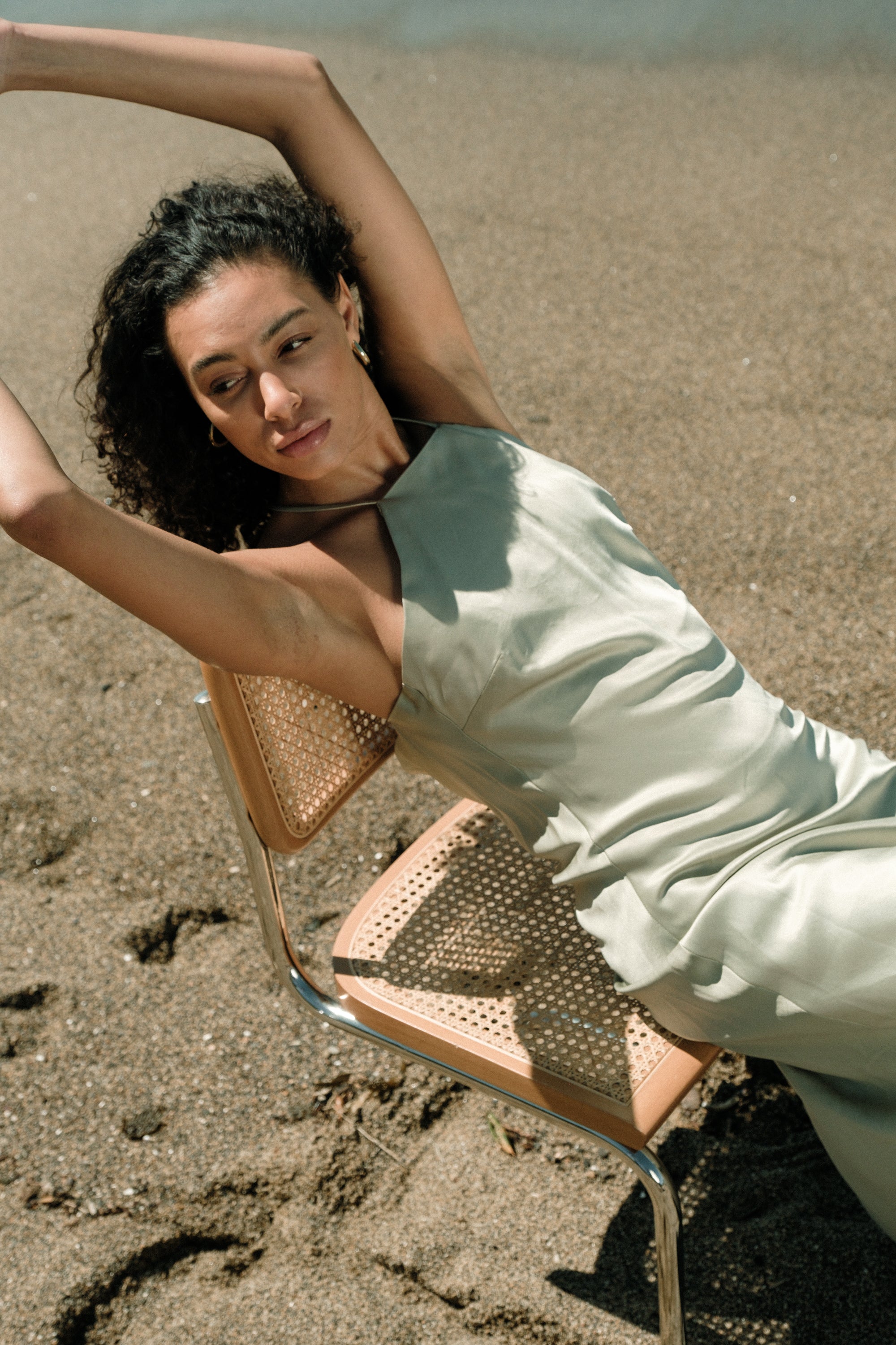 Fiona Dress in Sage - Whimsy & Row