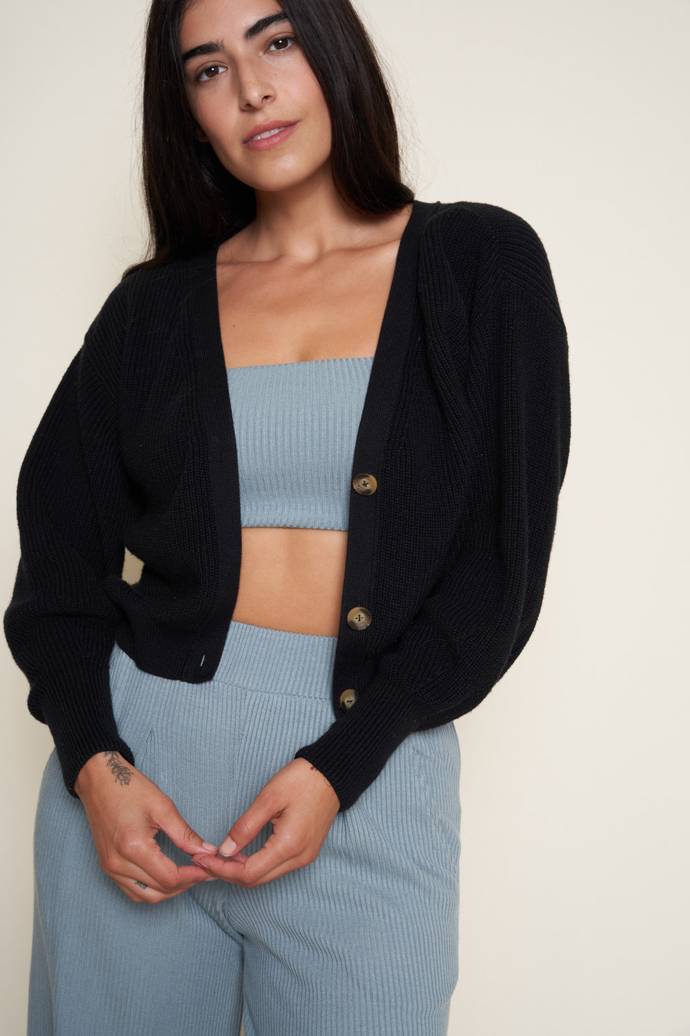 Juliette Cardigan in Black · Whimsy & Row ~ Sustainable Clothing &  Lifestyle Brand