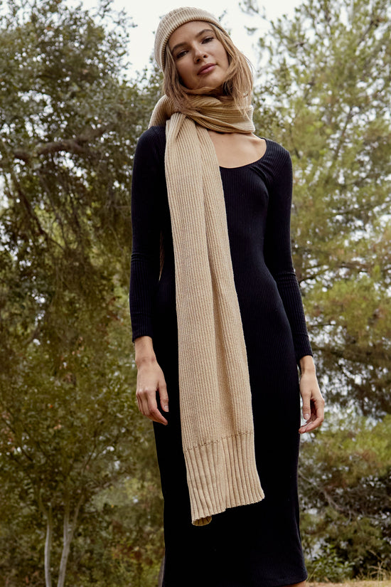 Scarf in Latte - Whimsy & Row