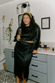 Sample Sale Lauren Top in Black Extended