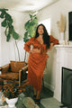 Sample Sale Valentina Skirt in Rust Extended